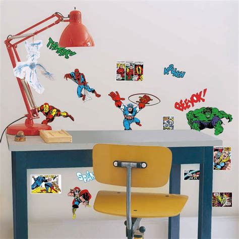 Wandsticker-Set Marvel Comics - Superhelden | wall-art.de