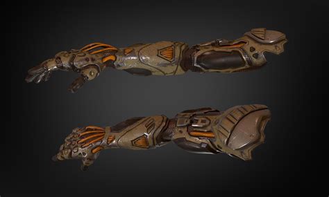 Bionic Arm, Mike Simard-Voyer on ArtStation at https://www.artstation.com/artwork/2YADY ...