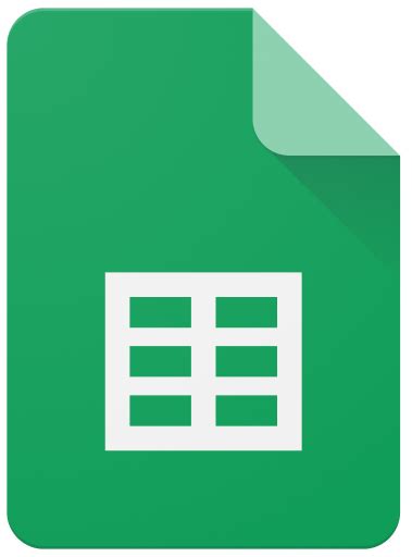 Google Sheets Logo (2024) - Free Download PNG, SVG, AI