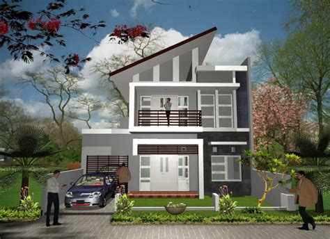 30 Desain Rumah 2 Lantai Minimalis Modern dan Elegan - Desain id