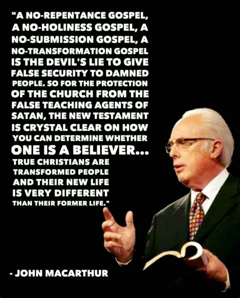 christian quotes | John Macarthur quotes | gospel false converts | assurance | Scripture quotes ...