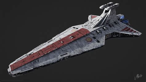 Venator-class Star Destroyer, by Malte Ullrich | Star destroyer, Star wars ships, Star wars pictures