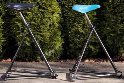 Bike Seat Bar Stools | Bike seat bar stools by Tom's Cargo B… | Flickr