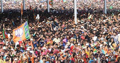 BJP making inroads in Bengal clear from crowd at Modi's Kolkata rally; TMC's minority ...