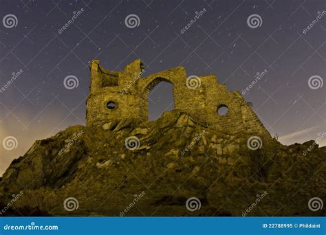 Mow cop castle stock image. Image of long, building, landscape - 22788995