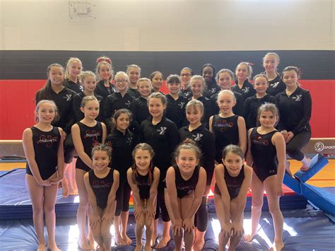 Gymnastics Team at the Oneonta Family YMCA