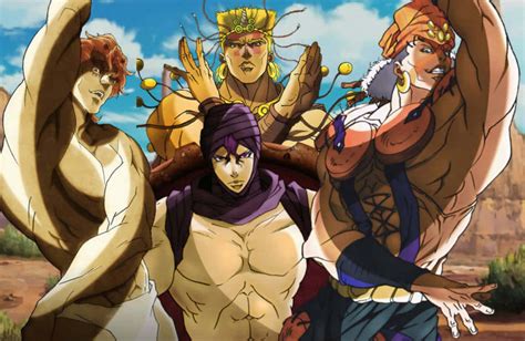 Download The Powerful Pillar Men of JoJo's Bizarre Adventure Wallpaper | Wallpapers.com