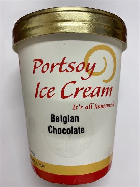 Portsoy Ice Cream – Belgian Chocolate – Speyfruit Ltd