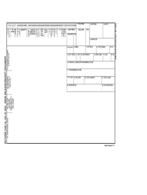 Dd form 1348 1a fillable: Fill out & sign online | DocHub