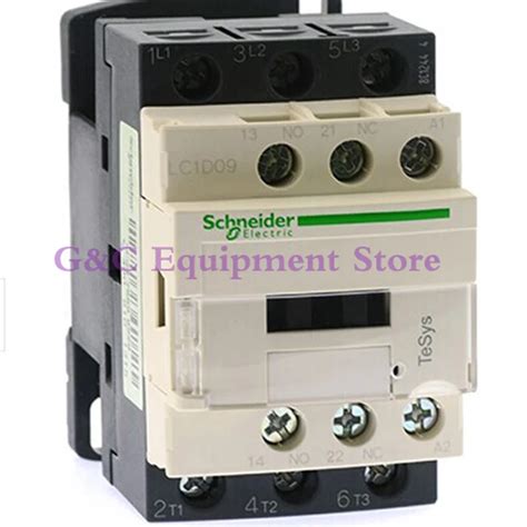 New Original LC1D09M7 LC1 D09M7C 220VAC Contactor 9A-in Contactors from Home Improvement on ...