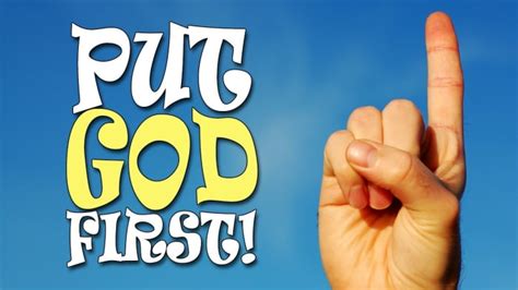 Putting God First - HubPages