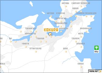 Kokura (Japan) map - nona.net