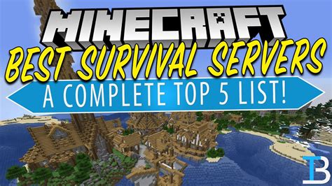 Minecraft survival only servers