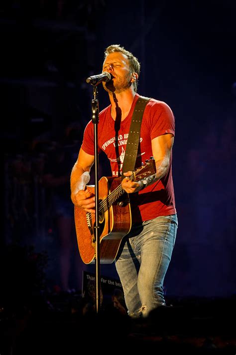 Dierks Bentley Guitar Photograph by Mike Burgquist