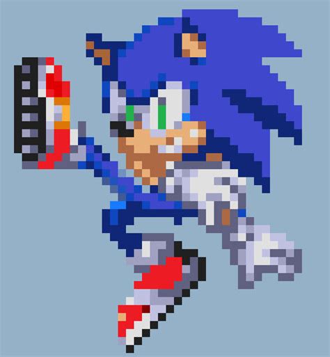 modgen sonic but its more modern by spritedgaming on DeviantArt