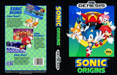 Arts and Crafts: Make your own Sonic Origins Genesis box, manual and cartridge! » SEGAbits - #1 ...