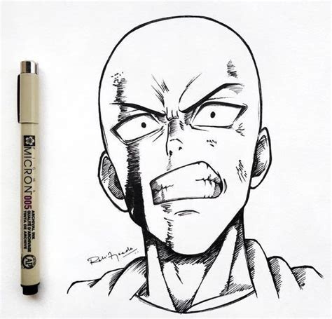 Pin de D’angelo Ennis em HAND DRAWINGS | Saitama one punch, Saitama one ...