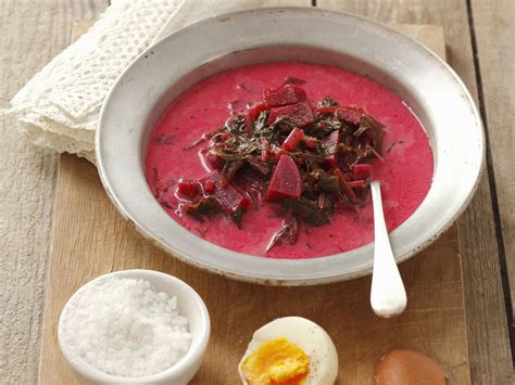 Polish Beetroot Soup recipe | Eat Smarter USA