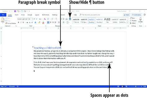 How to Align and Indent Paragraphs in Word 2019 - dummies