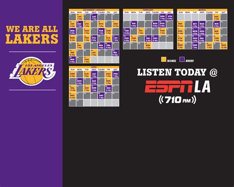 Lakers 2023 Schedule Printable - Printable Word Searches