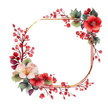 Flower Frame Vector Art PNG Images | Free Download On Pngtree