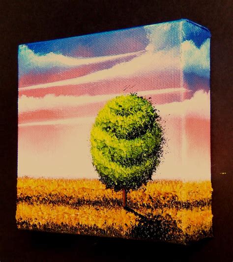 Bing Art by Rachel Bingaman: Green Tree Painting, Original Oil Painting ...