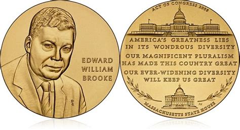 U.S. Senate: Edward Brooke Congressional Gold Medal