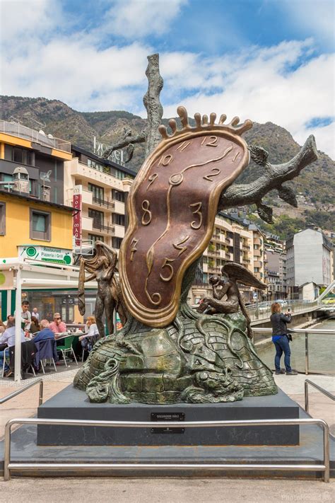 Salvador Dali Melting Clock photo spot, Andorra la Vella