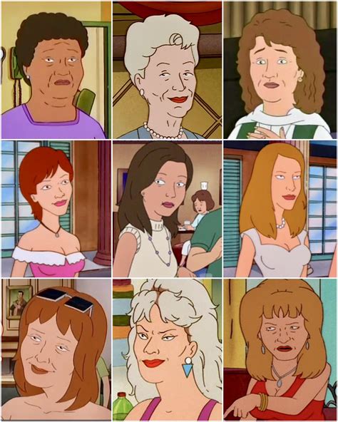 The many women of Bill Dauterive : r/KingOfTheHill