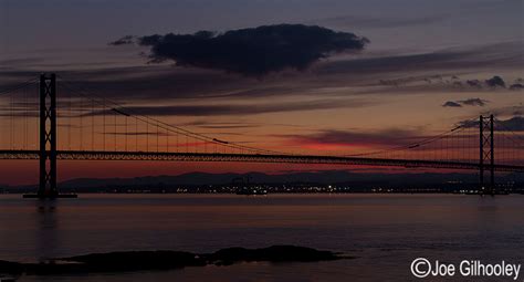 Joe Gilhooley Photography Forth Bridge by sunset