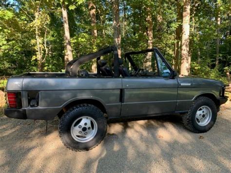 1979 Range Rover Classic 2 Door Convertible - Low Miles!!! - Classic Land Rover Range Rover 1979 ...