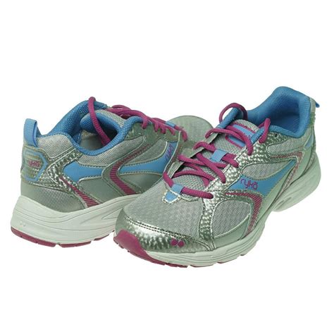 Ryka - Ryka Women's Streak SMR Silver/Blue Running Shoe 10M - Walmart.com - Walmart.com