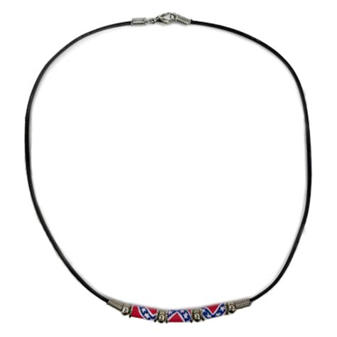 Confederate flag necklace