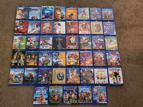 BLU-RAY DVD Lot Pick From Disney Pixar Animated Kids Movies | eBay