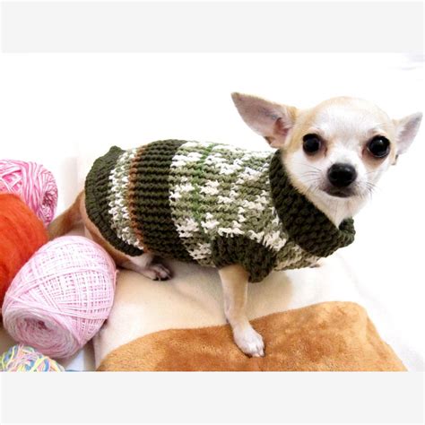 Knit Chihuahua Sweater Extra Small Dog Clothes Cotton Puppy