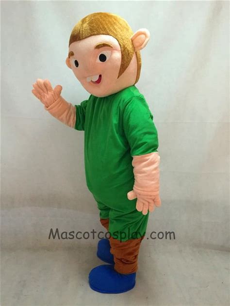 High Quality Adult Notre Dame de Paris Quasimodo Strange Man In Green Clothes Mascot Costume