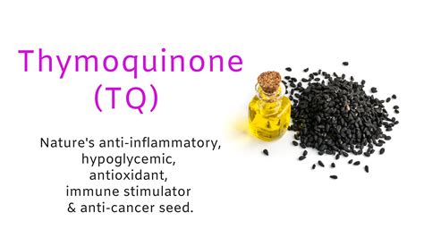 Black Cumin Seed Healing Ingredient: Thymoquinone (TQ) - Breast Cancer Conqueror