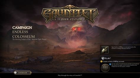 Gauntlet™ Slayer Edition – Please Insert CD