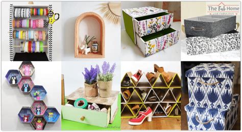 20 Creative Ways to Organize with Cardboard Boxes