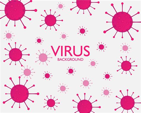 Illustration vector design of virus background 5069534 Vector Art at Vecteezy