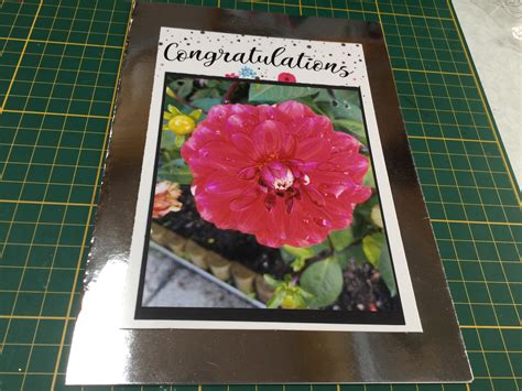 Congratulations Flower Card - Etsy