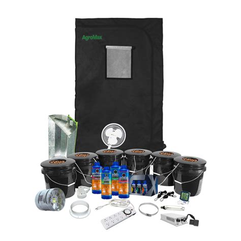 4x4 Grow Tent | Shop 4x4 Grow Tent Kit with 600w HPS Grow Light and Hydro Setup | HTG Supply