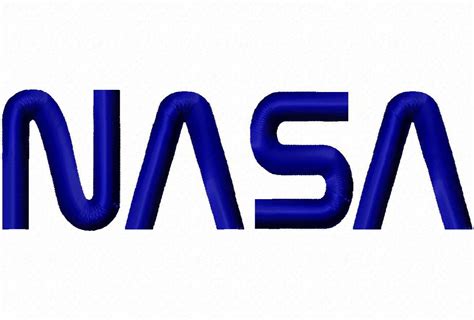 Nasa Machine Embroidery Fonts 1261