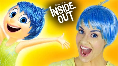 Inside Out JOY Makeup Tutorial - Cosplay - Halloween Costume | Rotoscopers - YouTube