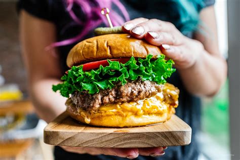 The Juicy Lucy Burger · i am a food blog