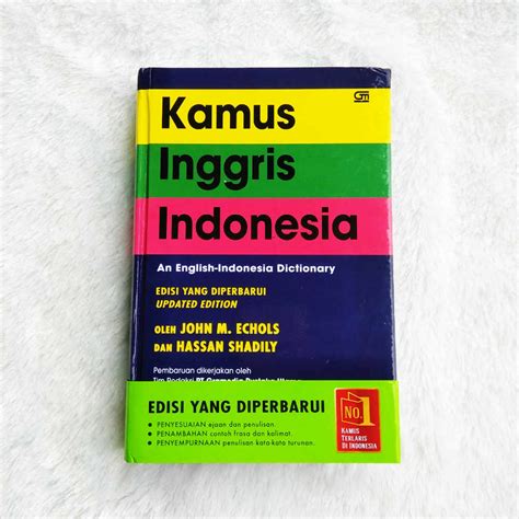 Buku Kamus Inggris Indonesia Edisi Yang Diperbarui