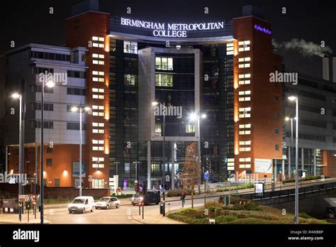 The exterior of the Birmingham Metropolitan College situated in the Eastside of Birmingham known ...