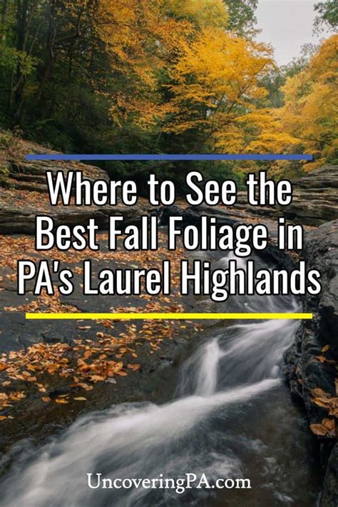 16 of the Most Beautiful Spots to See Fall Foliage in the Laurel ...