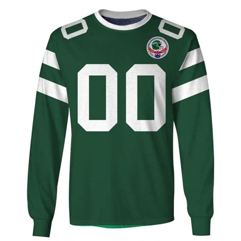 Personalized New York Jets 1984 Throwback NFL Vintage Away Jersey ...