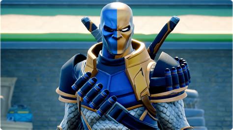 LEAKED "DEATHSTROKE" SKIN GAMEPLAY ! (DC Comics Skin) - Fortnite Battle Royale - YouTube